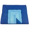 Irge Completo Letto Matrimoniale 100% Cotone Misure Maxi (Ginevra Blu)