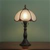 B·LED BARCELONA LED BARCELONA LED Lampada da Tavolo Candice Stile Tiffany con Paralume in Vetro a Bolle, Design Retrò e Industriale, Elegante e Classica per Soggiorno, Camera da Letto o Comodino, Decorazione Art Nouveau
