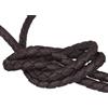 Wambere Cordoncino in pelle intrecciata Wambere, cordoncino in pelle morbida, corda in pelle PU, corda di cuoio intrecciata, corde di cuoio intrecciate, corde di cuoio per fai da te, artigianato artistico