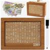 ZZRSYJ Salvadanaio in Legno con Obiettivi di Risparmio e Contatore, Decorazione e Regalo per la Famiglia e gli Amici (2000 ou)