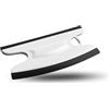 Dusbad 45599_mfn - Tergicristallo per Doccia, 27 x 18 x 2 cm, Colore: Nero/Bianco