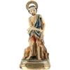 Holyart Statue in resina e PVC: San Lazzaro 12 cm statua in resina dipinta