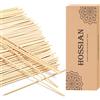 Hossian. Set di 100 bastoncini Reed Diffusore - Rattan-Reed Sticks -Diffus Bottiglie di vetro-Ricariche per diffusori- Spa-Aromaterapia, (9''(23cm))