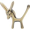 Hapivida Porta ad Anello per Animali, Portabanello di Statuette di Asino Supporto Anello in Lega di Zinco Organizzatore di Gioielli Decorazioni Artistiche Retrò Supporto per Gli Anelli Gioi