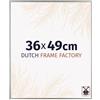Dutch Frame Factory - Cornice 36x49 cm - Champagne - Cornice per foto in Plastica con vetro plastico Antiriflesso - Cornice portafoto 36x49 cm - Easy