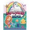 No brand Unicorni e Sirene Libro da Colorare e Ritagliare per Bambini 3+ Anni a5ZV