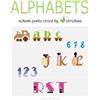 No brand Alphabets: schemi punto croce by Potrichina G73L