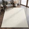 VIMODA Tappeto per soggiorno e camera da letto, corridoio, cucina a pelo corto, design orientale, vintage, effetto alto, moderno, 3D, morbido, colore: crema; dimensioni: 160 x 230 cm