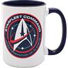 Widdop and Co Tazza Star Trek Starfleet Command (444 ml) | Merchandise ufficiale Star Trek per fan e collezionisti
