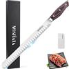 MOSFiATA Coltello da Prosciutto Professionale, Coltello da Cucina per Tagliare del Prosciutto, Lunghezza della Lama 30 cm