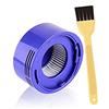 LAPONO Filtro for Dyson V8 V7 Ricambi,HEPA Post Filtri Lavabile Accessori Dyson Aspirapolvere Senza Fili v8 con Spazzola di Pulizia per Absolute Animal Motorhead Sostituire Parti 967478-01