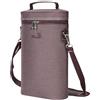 Kato Tirrinia Borsa termica da 20 l, pieghevole, con tasca per bottiglie, 2 bottiglie e apribottiglie di birra, per campeggio, barbecue, spiaggia, auto, shopping