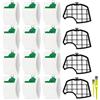 Walkinbear 12 Sacchetti per Folletto VK140 con 4 Filtri Motore e 2 Spazzole, Ricambi Compatibili per VK140, VK150, FP140, FP150 | Kit Tutto-in-Uno