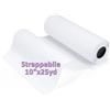 Siumir Stabilizzatori per Ricamo 10x25yd (Strappabile), 50gm, Rotolo di Stabilizzatori per Cucito, Tagliato in Dimensioni Variabili per Cucire Ricami a Macchina e a Mano
