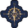 VWCSDSCS Tappeto decorativo personalizzato a tema nautico con ancora, tappeto decorativo a tema nautico, tappeto con ancora timone, bussola, runner per casa, sala da pranzo, soggiorno, camera da letto