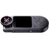 Hoppipola Videocamera portatile 4K per bicicletta, con clip, visione notturna e connettività Wi-Fi, leggera action cam per riprese a mani libere, colore nero