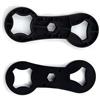 Veemoon Chiave a Dito Nera in Abs 2 in 1 per Action Camera Yi 4k, Strumento per Stringere e Allentare Viti e Manopole Compatibile Modelli 5, 5s, 4, 4s, 3+, 3, 2, 1