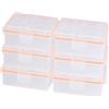 Newmowa 6pcs Custodia/supporto batteria per Canon LP-E6 Nikon EN-EL15 Panasonic DMW-BLF19
