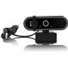 Sxhlseller Webcam HD 1080P, Videocamera Web per Computer USB con Obiettivo Grandangolare da 95°, Copertura per la Privacy, Microfono Integrato Ruotabile a 360° per Videochiamate con Laptop