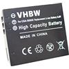vhbw batteria compatibile con Sigma DP3 Merrill, DP2 Merrill, DP1 Merrill fotocamera (750mAh, 3,6V, Li-Ion)