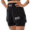 METAL BOXE 2IN1 Fight Short Femme Miami Vibe M