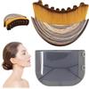 VRYNDH 1 Pezzo Spazzola viso linfodrenante,Adattarsi perfettamente alla pelle e alleviare l'affaticamento,Pennello Contouring Viso,per Contornoper viso,mento e mascella
