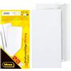 Idena 10219 - Buste lunghe, 75 g/m², autoadesive, senza finestra, bianche, 25 pezzi