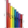 FUZEAU - 3460 - Tubi Boomwhackers Alto Diatonici - In plastica sotti 42Ag
