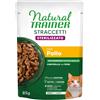 Trainer Natural e Sensitive Natural Trainer Cat Sterilizzato Straccetti - Pollo 85g, Singola unità