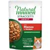 Trainer Natural e Sensitive Natural Trainer Cat Adult Straccetti - Manzo e Verdure 85g, Singola unità