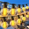YRATERVSR Catena Luci Luminosa Esterno Giardino 100Ft 30M G40 LED Lampadine Filo Giardino Luminosa Illuminazione Catene da Lucine per Terrazzo Esterne IP44 Gazebo Esterni Catena Luce Ghirlanda