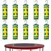 Genérico di ricambio per trampolino - 10 pezzi di ricambio - Mini per trampolino per cortile posteriore, casa, palestra, giochi, campeggio all'aperto, giardino
