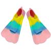 XIUsheUA Pinne Nuoto Pinne da Nuoto Uomo Silicone Corte Bambini Sub Professionali Anatra Attrezzatura Snorkeling Principianti per Nuoto e Immersione(XXXS)