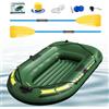 Generisch Kayak gonfiabile per adulti, canoa da rafting in PVC con capacità di 300 kg, canoa da pesca portatile per 1-2 persone, canoa sportiva con pompa a pedale per canottaggio, ponton ad alte prestazioni per
