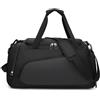 Opilroyn Borsa da palestra per allenamento, borsa impermeabile tipo Duffel | Sportiva grande con diversi scomparti e tasca per scarpe per viaggi, basket, allenamento,