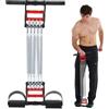 Yuecoom Espansore per torace a tre scopi, molla a pedale multifunzione, allenatore per espansione del torace, sviluppatore per torace a molla per esercizi di allenamento muscolare in