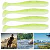 BSTiltion Esche da Pesca da 20 Pezzi, Esche da Pesca in Plastica Morbida da 7,5 Cm, Coda a T, per Grub, Attrezzatura per Pesci