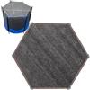 Generico Tettoia Da Trampolino Impermeabile - Pieghevole Antistrappo Stagioni, Telone Ombreggiante Esterno, Per Tappeti Elastici Patio Cortile | Multipurpose Outdoor Indoor Utility