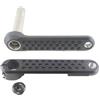 Generico Guarnitura for bici da strada 155/160/165/170/175 mm pedivella corta 9/10/11/12 velocità movimento centrale a doppia corona(165mm)
