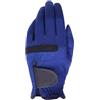 GFDSGRE Guanti Golf Guanti da golf uomo, in tessuto superfibra blu, guanti sportivi indossare singolarmente, for mano sinistra e destra, traspiranti antiscivolo(Left hand,26)