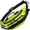 Tressify Borsa per esche da uomo, impermeabile, con cintura in vita regolabile, borsa da pesca a mosca in nylon per riporre attrezzature, versatile confezione da pesca, verde