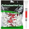 Generico Tee da Golf,Tee Lunghi in ABS da Golf | 50 Pezzi Struttura a Redini Riduce Attrito per Pratica e Competizioni