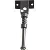 Wodsty Supporto poggiapiedi esteso in metallo per scooter elettrico SmartGyro, nero, 14,9 x 5,8 cm, ABS + metallo