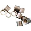 MUXZSIZ Ghiere di Ricambio per Stecche da Biliardo Leggere e Resistenti, Manutenzione e avanzamento del Gioco Senza passaggi complicati, Punte di Ricambio per, d'oro, 9.5 mm
