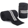 Generico Polsino elastico da polso regolabile for uomo e donna 1PC/2PCS(2pcs gray)