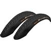 Continental 2 pneumatici pieghevoli Continental Race King Protection 55-584 TLR BlackChili, 27,5 x 2,20