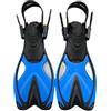 XIUsheUA pinne nuoto Scarpe da rana universali for bambini in silicone regolabili corte for l'assistenza alle immersioni Attrezzatura for l'allenamento delle leggere for per nuoto e immersione(GREEN,L/XL)