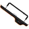 A&N Eva - Borsa impermeabile per canne da spinning, 100-140 cm, con tracolla e doppia cerniera