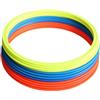FCfpxwtz Gioco per allenare velocità e agilità, Anelli for allenamento Speed Agility 5 pezzi 30 cm, 40(5pc 30cm)