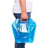 FESTFENDS Tanica per Acqua da Campeggio Pieghevole 5l in Plastica Manico, Salvaspazio e Portatile per Escursionismo e attività All'aperto